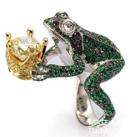 青蛙王子造型戒指