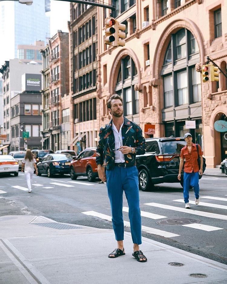2017纽约男装周街拍